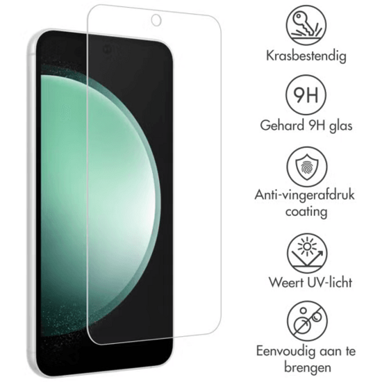 Accezz Gehard Glas Screenprotector 2-pack voor de Samsung Galaxy A56