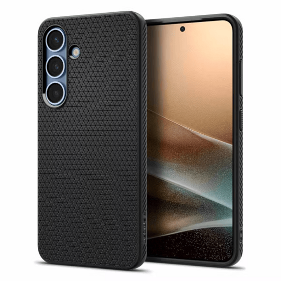 Spigen Liquid Air Backcover voor de Samsung Galaxy S25 - Matte Black