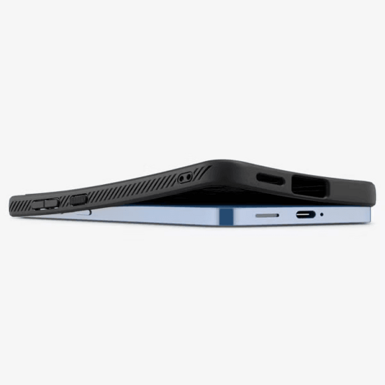 Spigen Liquid Air Backcover voor de Samsung Galaxy S25 - Matte Black