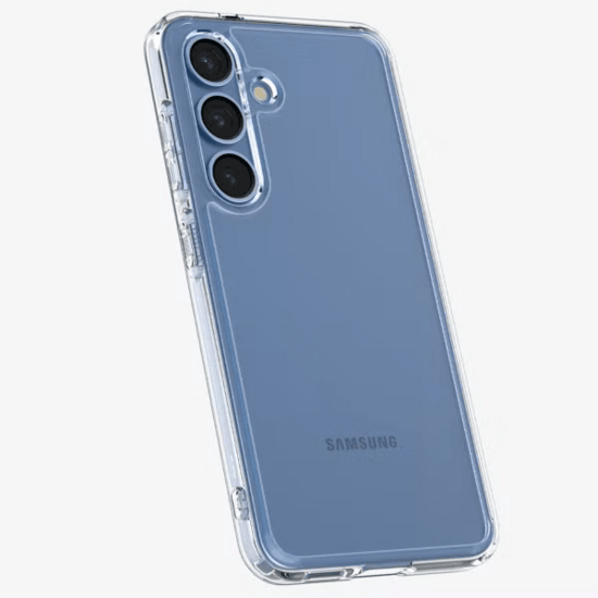 Spigen Ultra Hybrid Backcover voor de Samsung Galaxy S25 - Crystal Clear