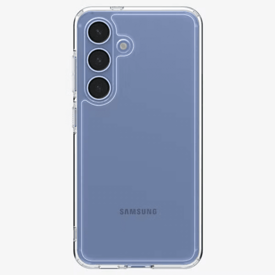 Spigen Ultra Hybrid Backcover voor de Samsung Galaxy S25 - Crystal Clear