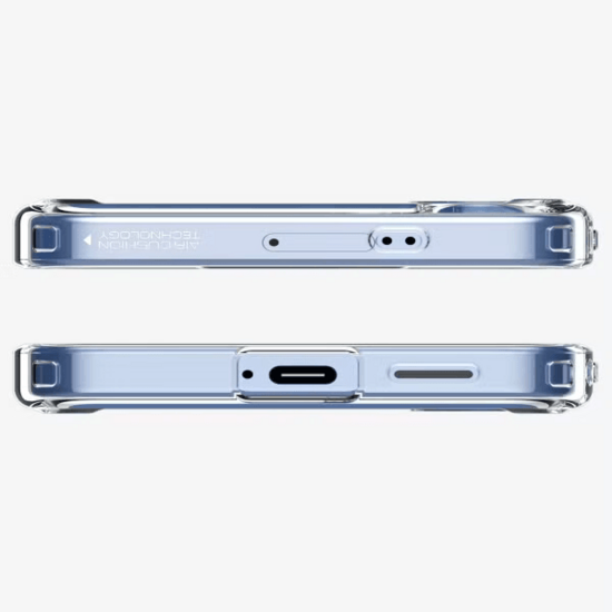 Spigen Ultra Hybrid Backcover voor de Samsung Galaxy S25 - Crystal Clear