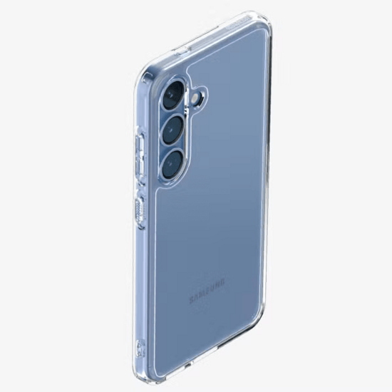 Spigen Ultra Hybrid Backcover voor de Samsung Galaxy S25 - Crystal Clear